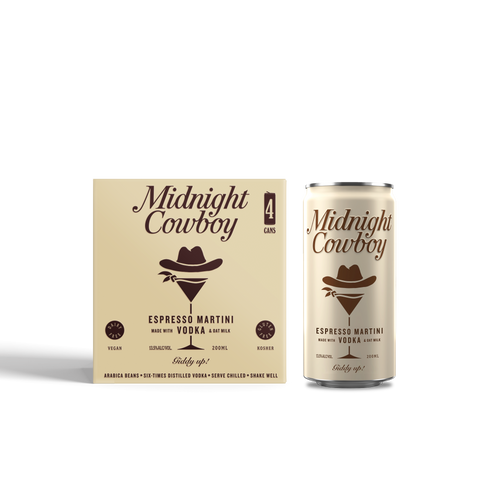 Midnight Cowboy Espresso Martinis